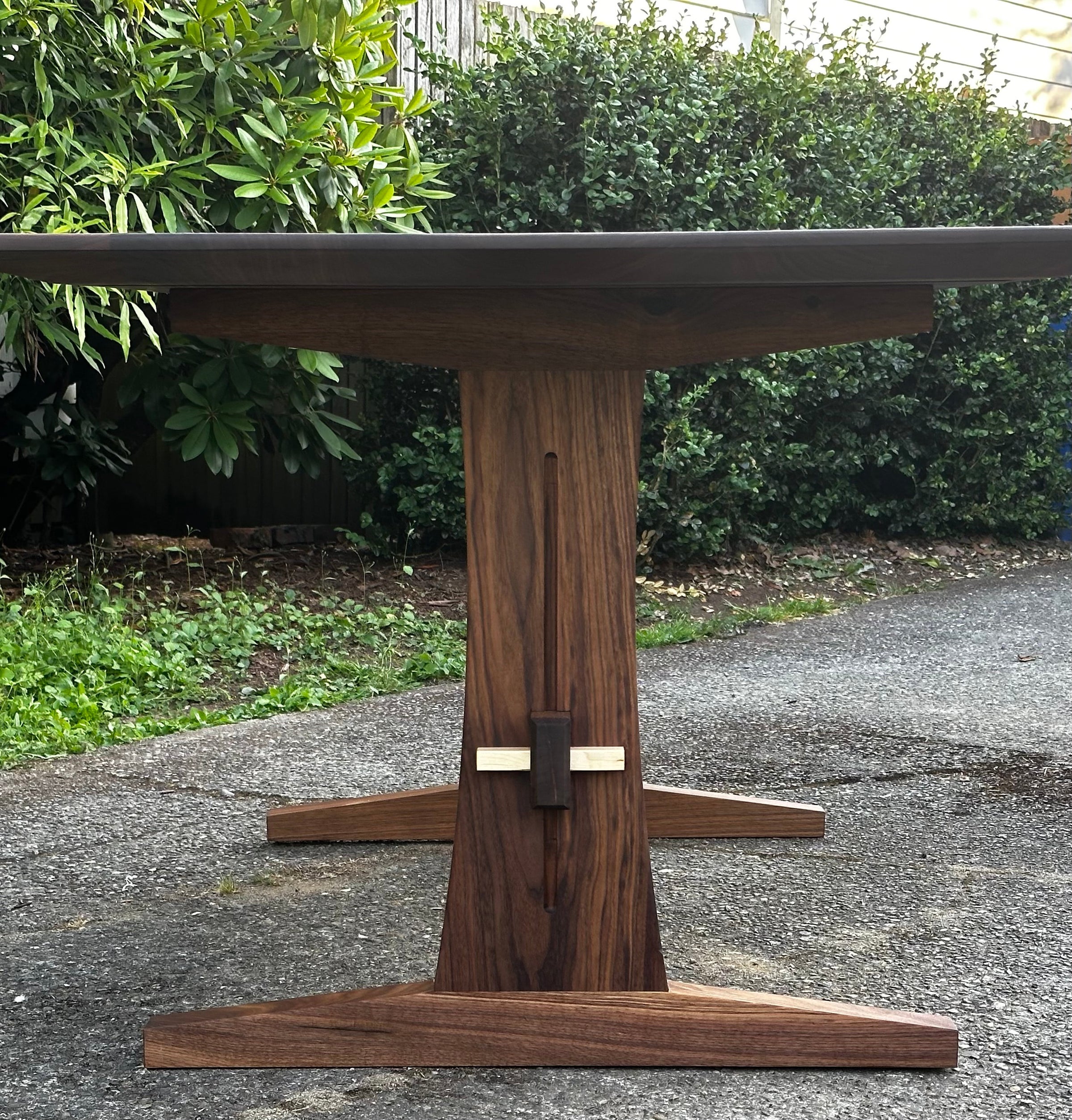 boku no table 【walnut】 MITTZON table top, walnut veneer, 63x263/4