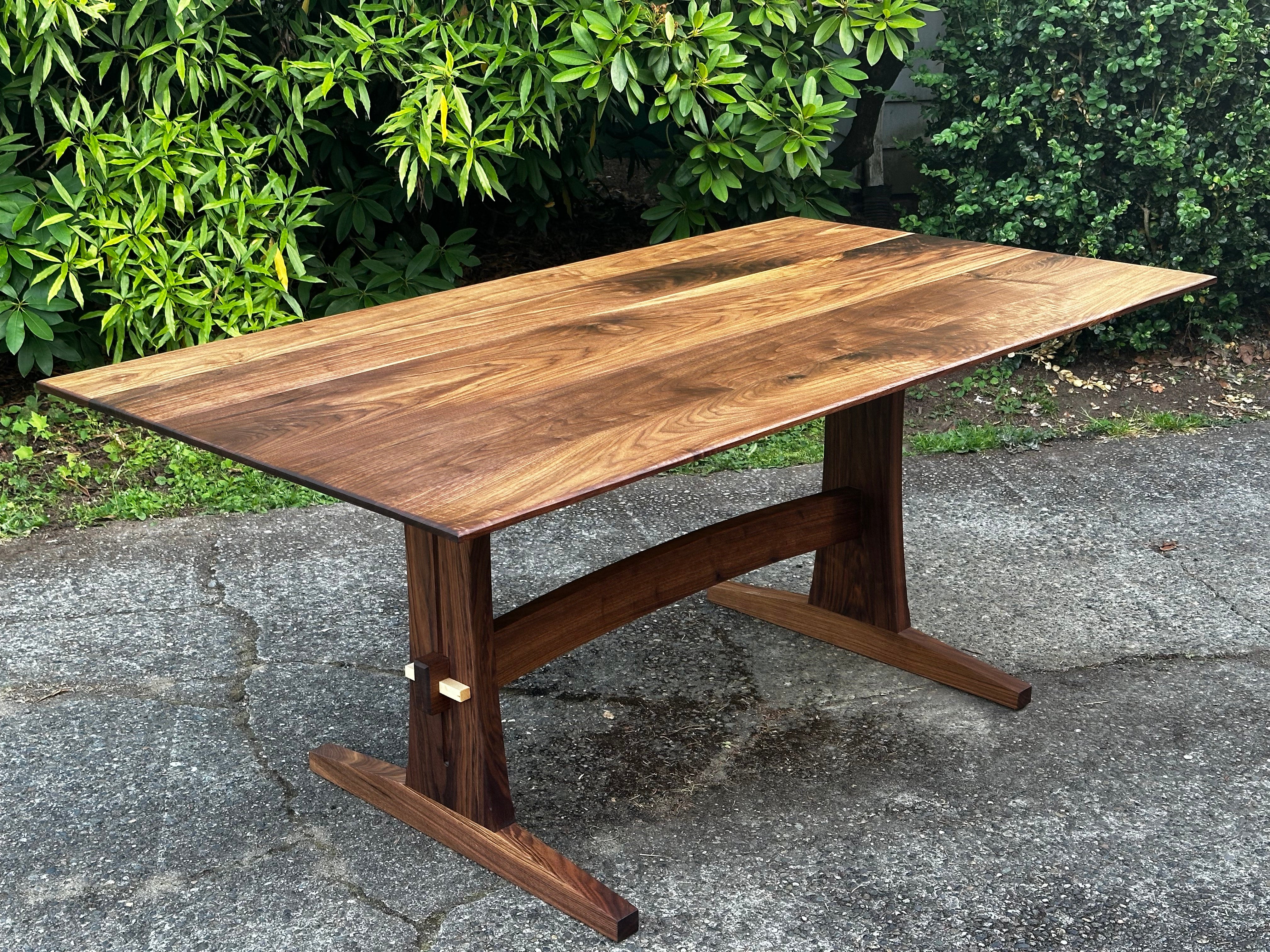 boku no table 【walnut】 Sakamoto' Walnut Desk // Full Roundover Long Edge Profile