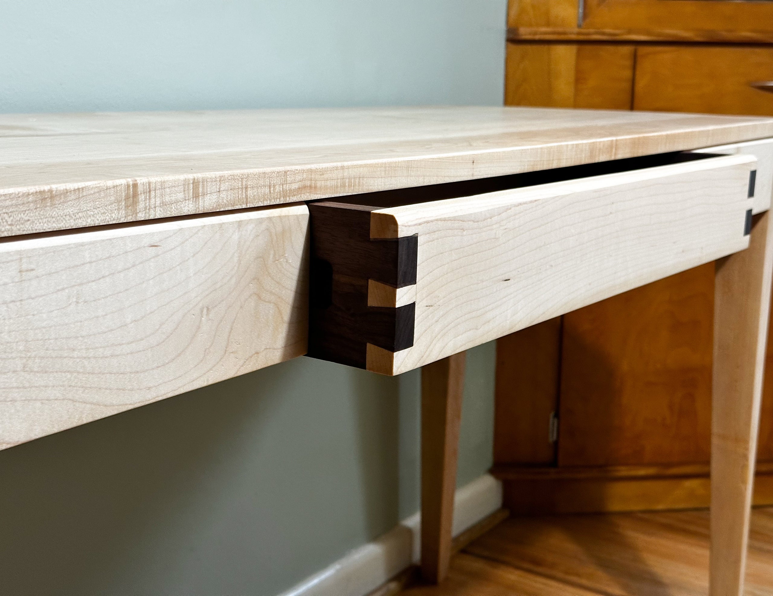 Plywood writing desk sale